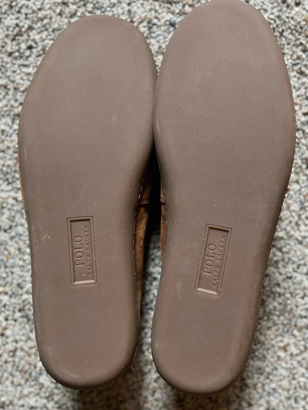 Polo by Ralph Lauren Chestnut Suede Moccasin Loafers